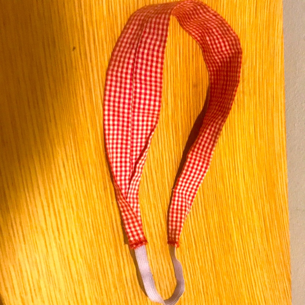 Gingham Head Band